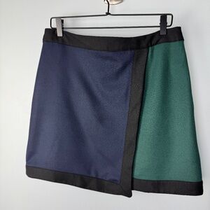 Phase Eight Natalie Colour Block Knitted Mini Skirt